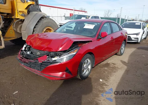2022 Hyundai Elantra Se z USA, uszkodzony, nr VIN KMHLL4AGXNU368253